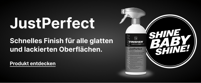 The Finisher Shine Speed Polish für alle glatten und lackierten Oberflächen